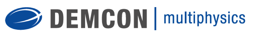COMSOL认证顾问DemCon Multiphysics的徽标。