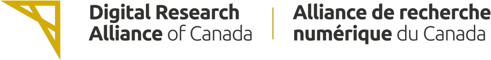 加拿大徽标的数字研究联盟。