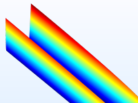 以彩虹色显示铅流。