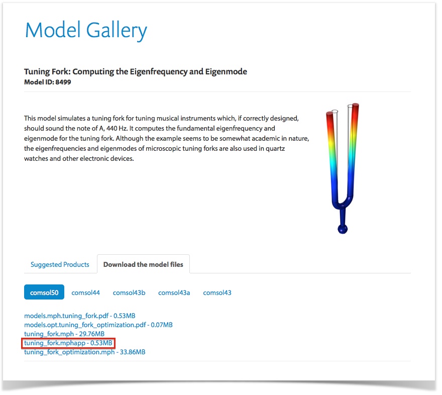 应用程序构建器教程应用程序可在模型库中下载。