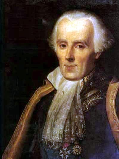 皮埃尔·西蒙·拉普拉斯（Pierre-Simon Laplace）的肖像。