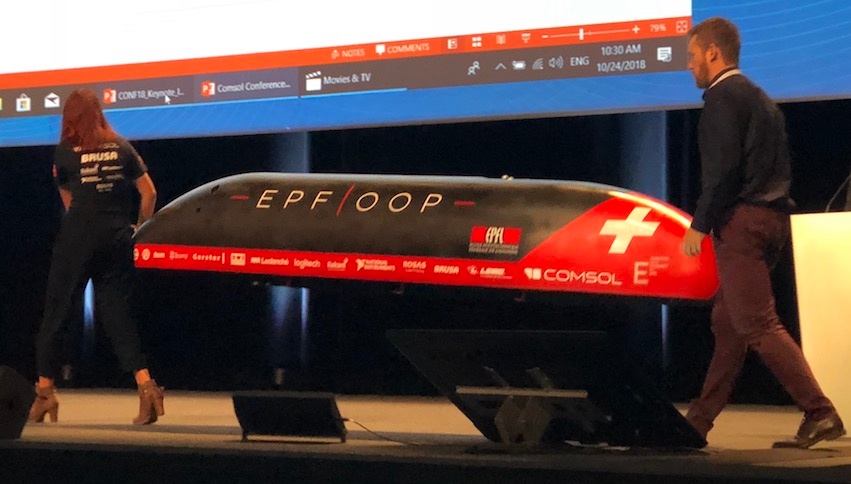 epfloop团队成员他们的高铁舱设计的。。