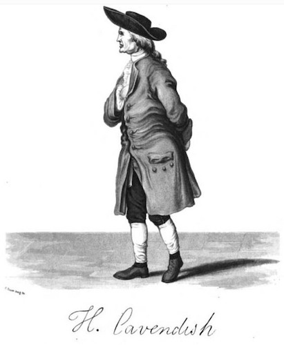 科学家亨利·卡文迪许（Henry Cavendish）唯一已知的肖像。